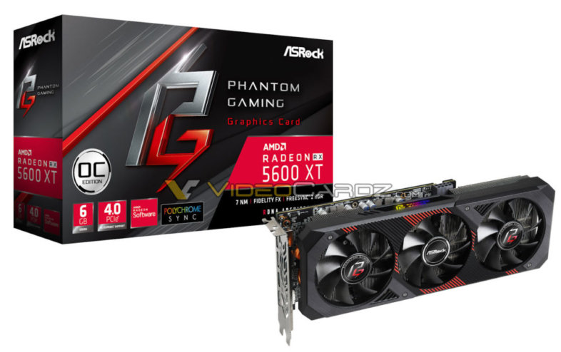 ASRock Radeon RX 5600 XT Phantom Gaming