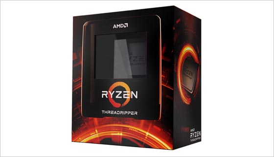 Threadripper 3000シリーズパッケージ