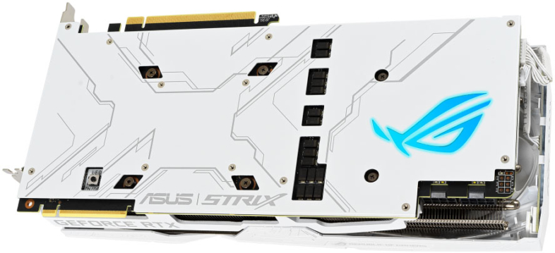 ROG Strix GeForce RTX 2080 SUPER White Edition - バックプレート