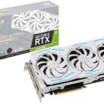 ROG Strix GeForce RTX 2080 SUPER White Edition - 本体とパッケージ