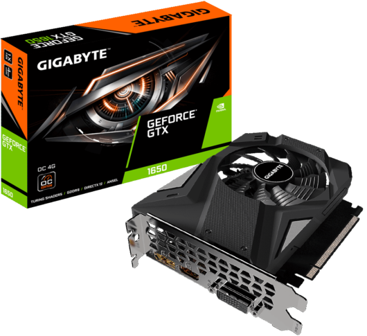 GeForce GTX 1650 D6 OC 4G (GV-N1656OC-4GD)