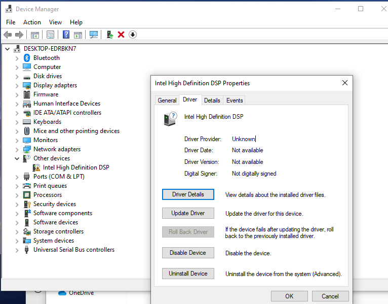 WindowsUpdate後のオーディオの不具合修正方法