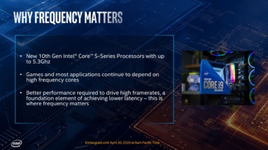 Intel 第10世代Coreプロセッサー Comet Lake-S