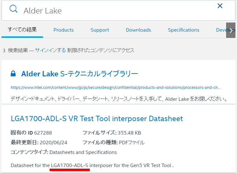 Intel Alder Lake-S - LGA1700