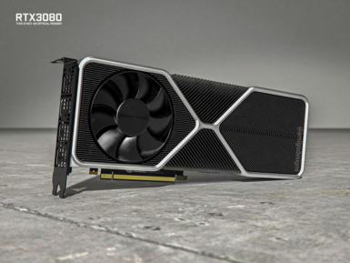 GeForce RTX 3080 - 3Dイメージ
