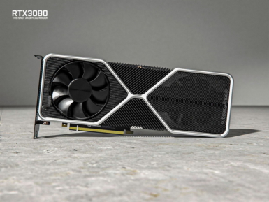 GeForce RTX 3080 - 3Dイメージ