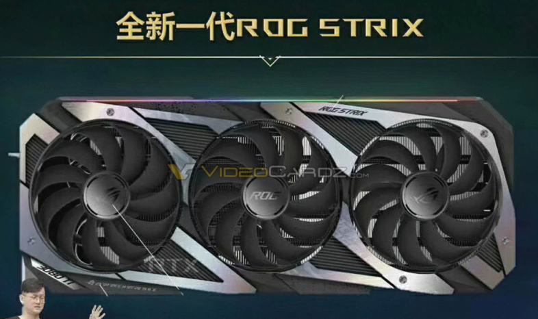 GeForce RTX 3080 Ti ROG STRIXらしき写真