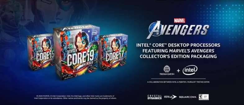 Intel Core 10000シリーズ - Avengers Edition