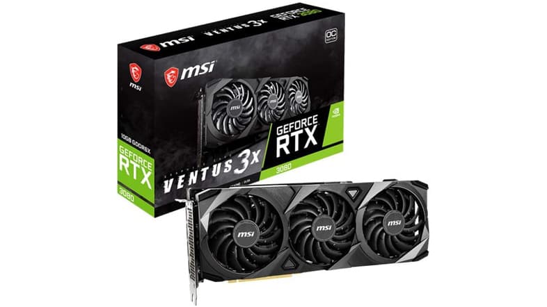 MSI GeForce RTX 3080 VENTUS 3X 10G OC