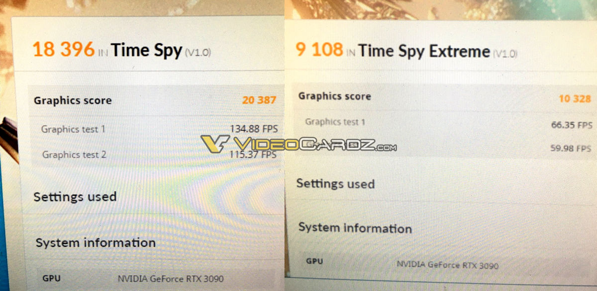 GeForce RTX 3090 - Time Spy