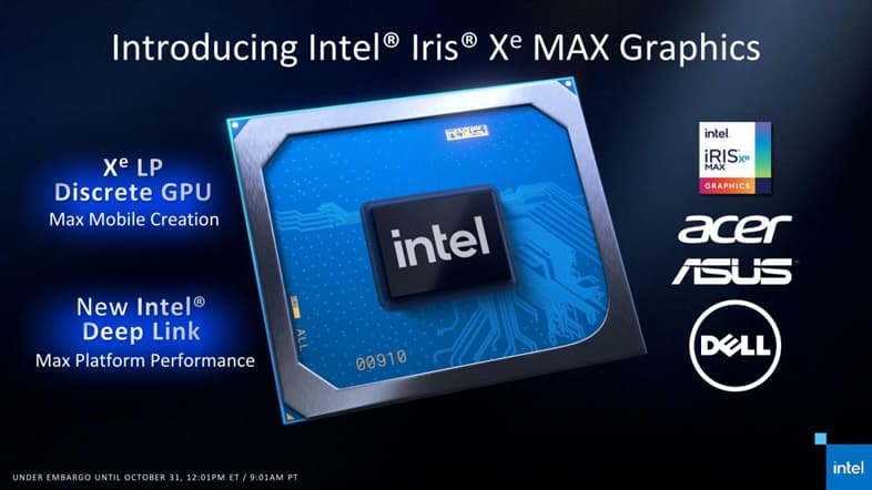 Intel Iris Xe MAX