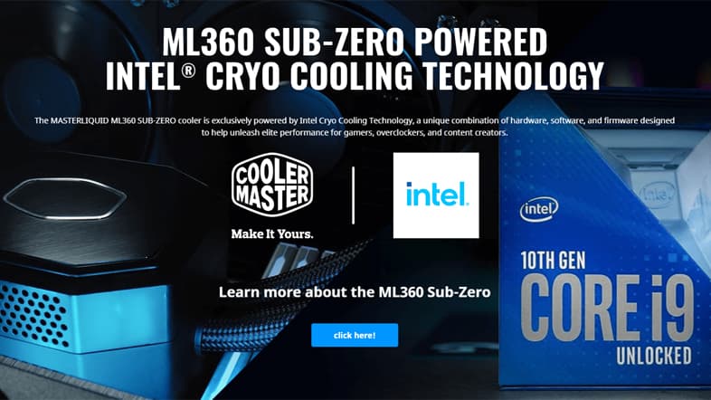 Intel Cryo Cooling Technology