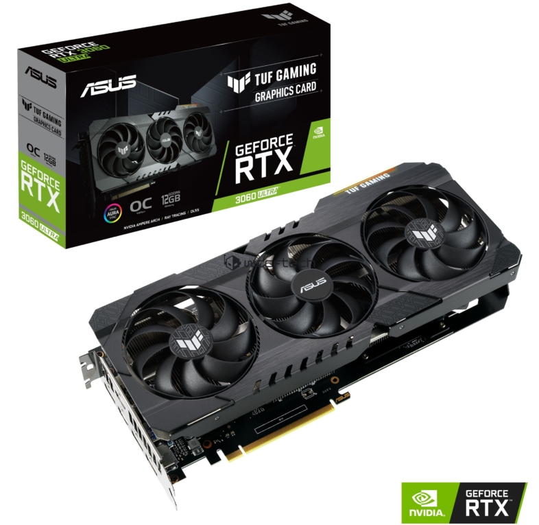 WCCF TECHが公開したASUS GeForce RTX 3060 ULTRAとされる画像