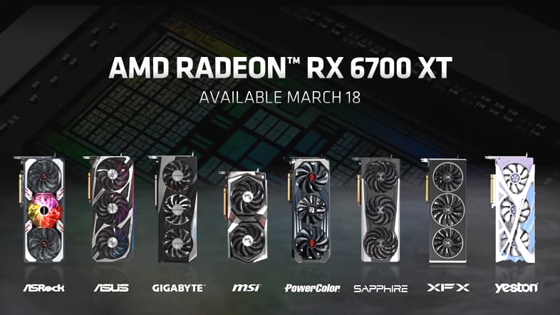 AMD Radeon RX 6700 XT