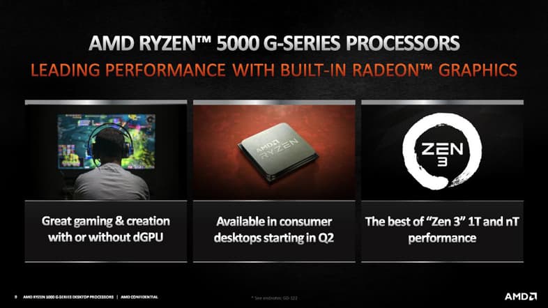 AMD Ryzen 5000G Series