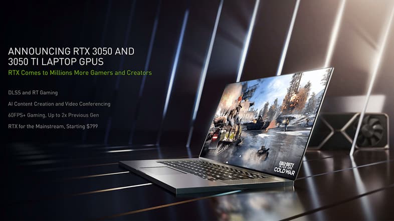 GeForce RTX 3050 Ti Laptop GPU