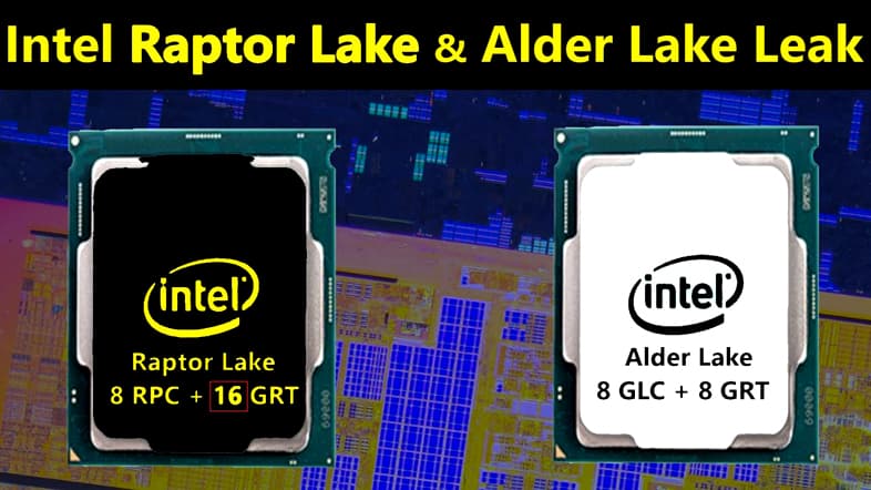 Moore’s Law Is Dead - Intel Alder Lake / Raptor Lakeリーク