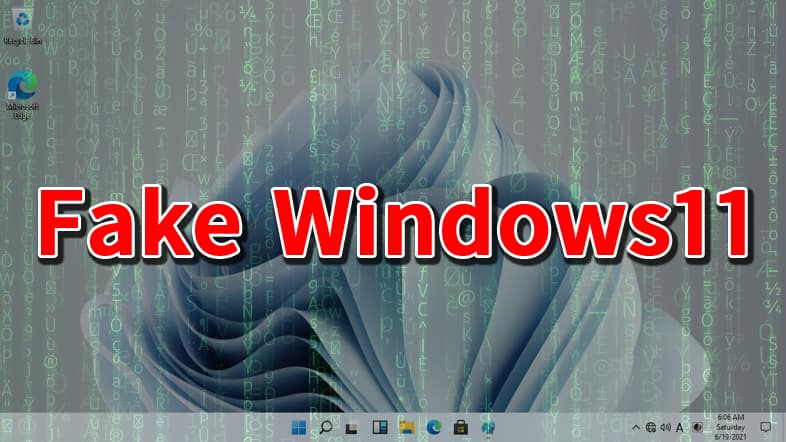 Fake Windows11