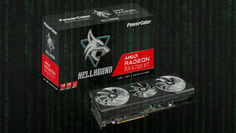 PowerColor Radeon RX 6700 XT Hellhound