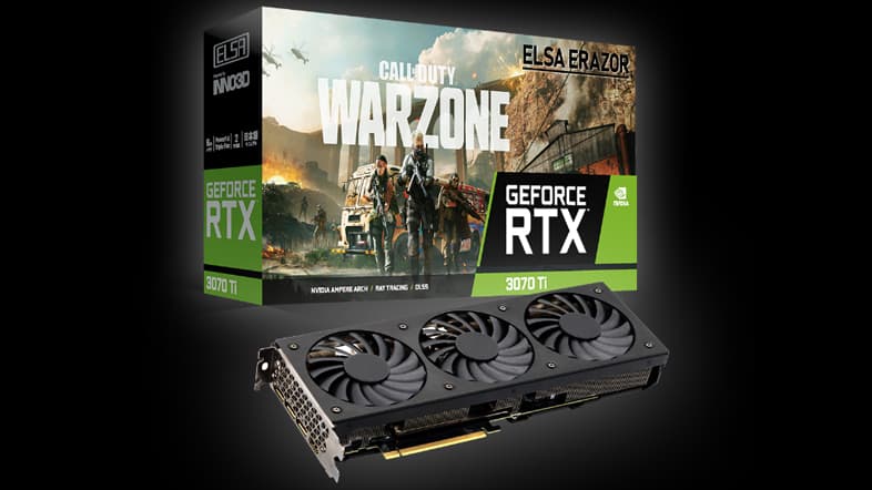 ELSA GeForce RTX 3070 Ti ERAZOR