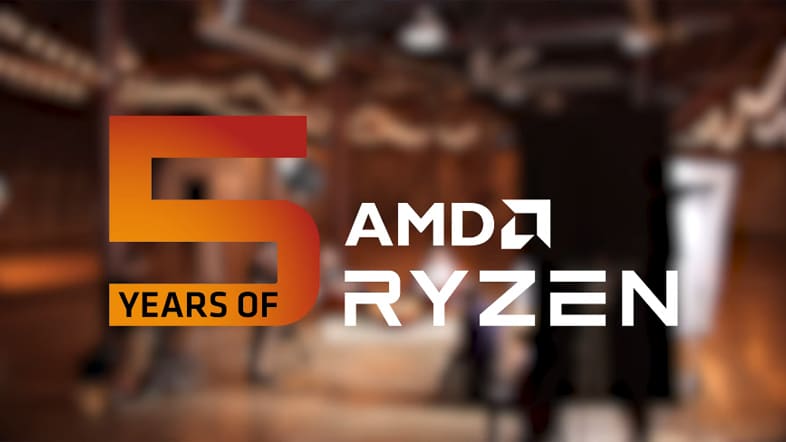 AMD Ryzen 5周年