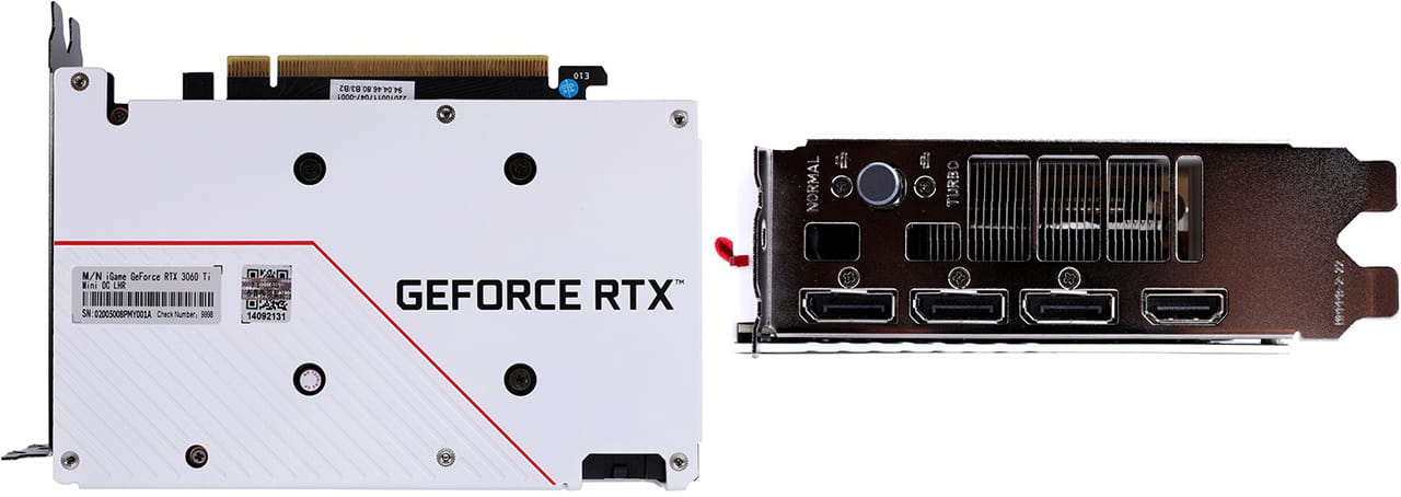 Colorful、OCボタン搭載の小型グラボ『iGame GeForce RTX 3060 Ti Mini 