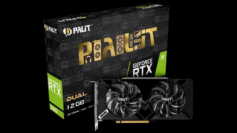 Palit GeForce RTX 2060 Dual 12GB NE62060018K9-1160C