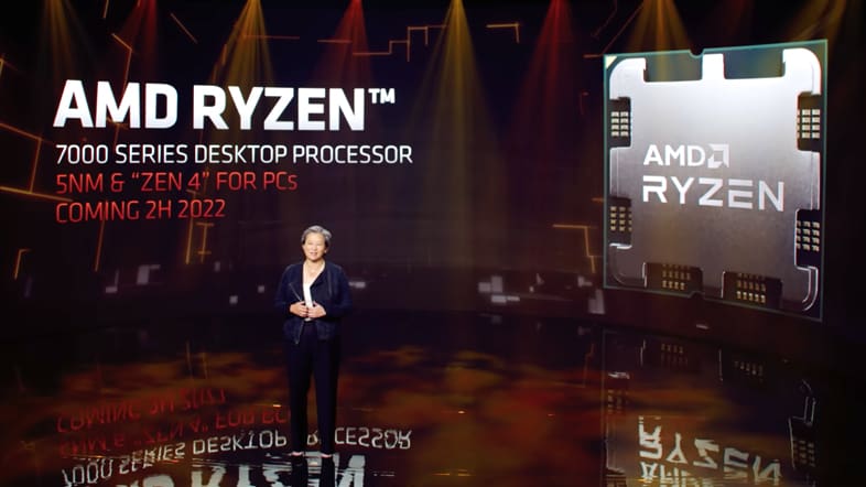AMD Zen 4 Ryzen 7000 Series  - CES 2022