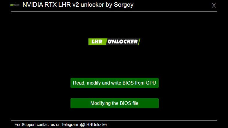 Nvidia RTX LHR v2 Unlocker