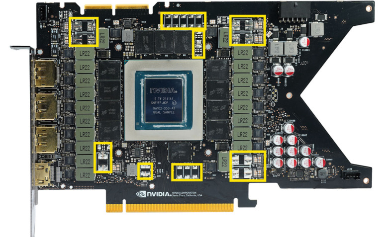 GeForce RTX 3090 Ti リファレンスボード