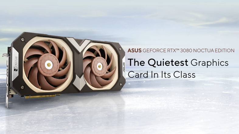 GeForce RTX 3080 Noctua OC Edition 10GB GDDR6X (RTX3080-O10G-NOCTUA)