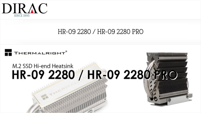 Thermalright HR-09 2280 / HR-09 2280 PRO