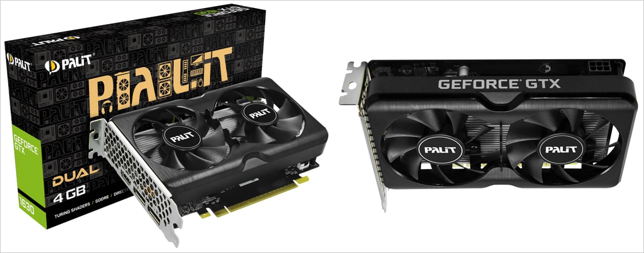Palit GeForce GTX 1630 Dual 4GB (NE6163001BG6-1175D)