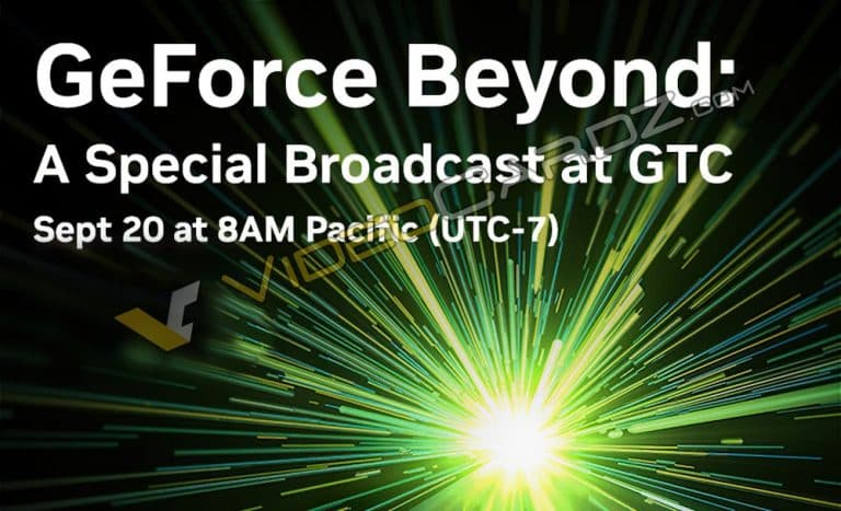 GeForce Beyond: Special Broadcast at GTC