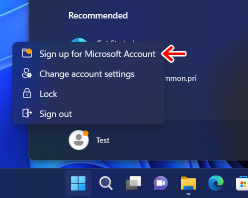 Windows11 - Microsoftアカウントの使用を促すことも
