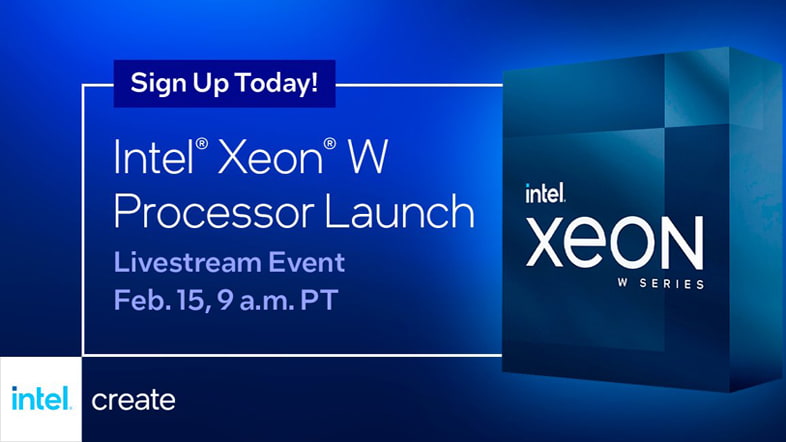 Intel Xeon W Launch Event