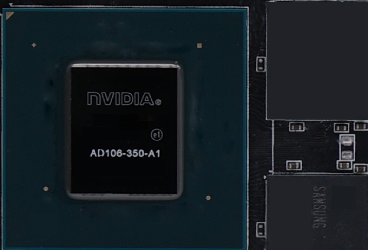 GeForce RTX 4060 Ti - AD106-350-A1 GPU