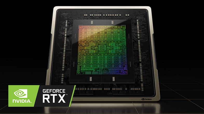 NVIDIA GeForce RTX GPU Chip
