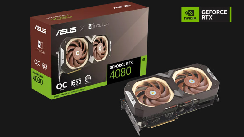 ASUS GeForce RTX 4080 16GB GDDR6X Noctua OC Edition