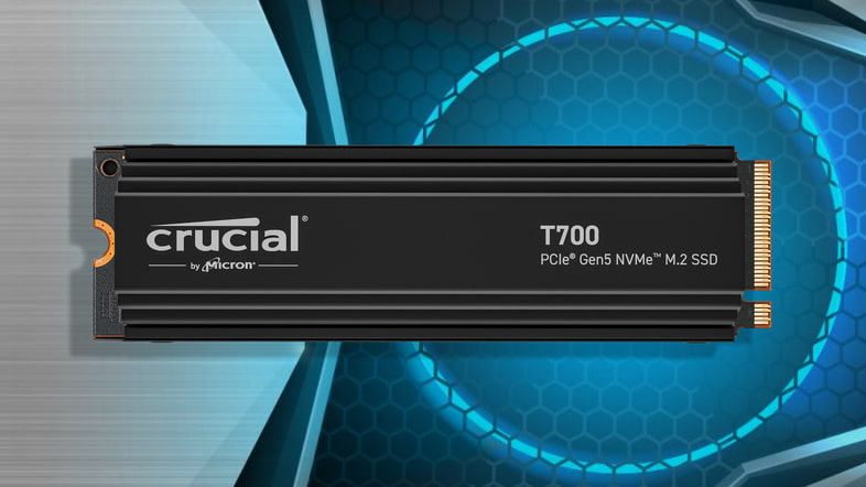 Crucial T700 PCIe Gen5 NVMe M.2 SSD