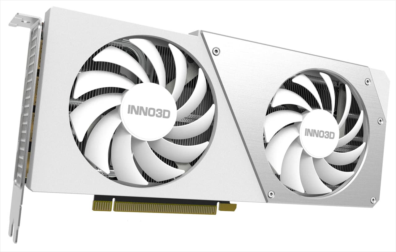 Inno3D GeForce RTX 4070 / 4060 Ti / 4060 Twin X2 / OC White Edition