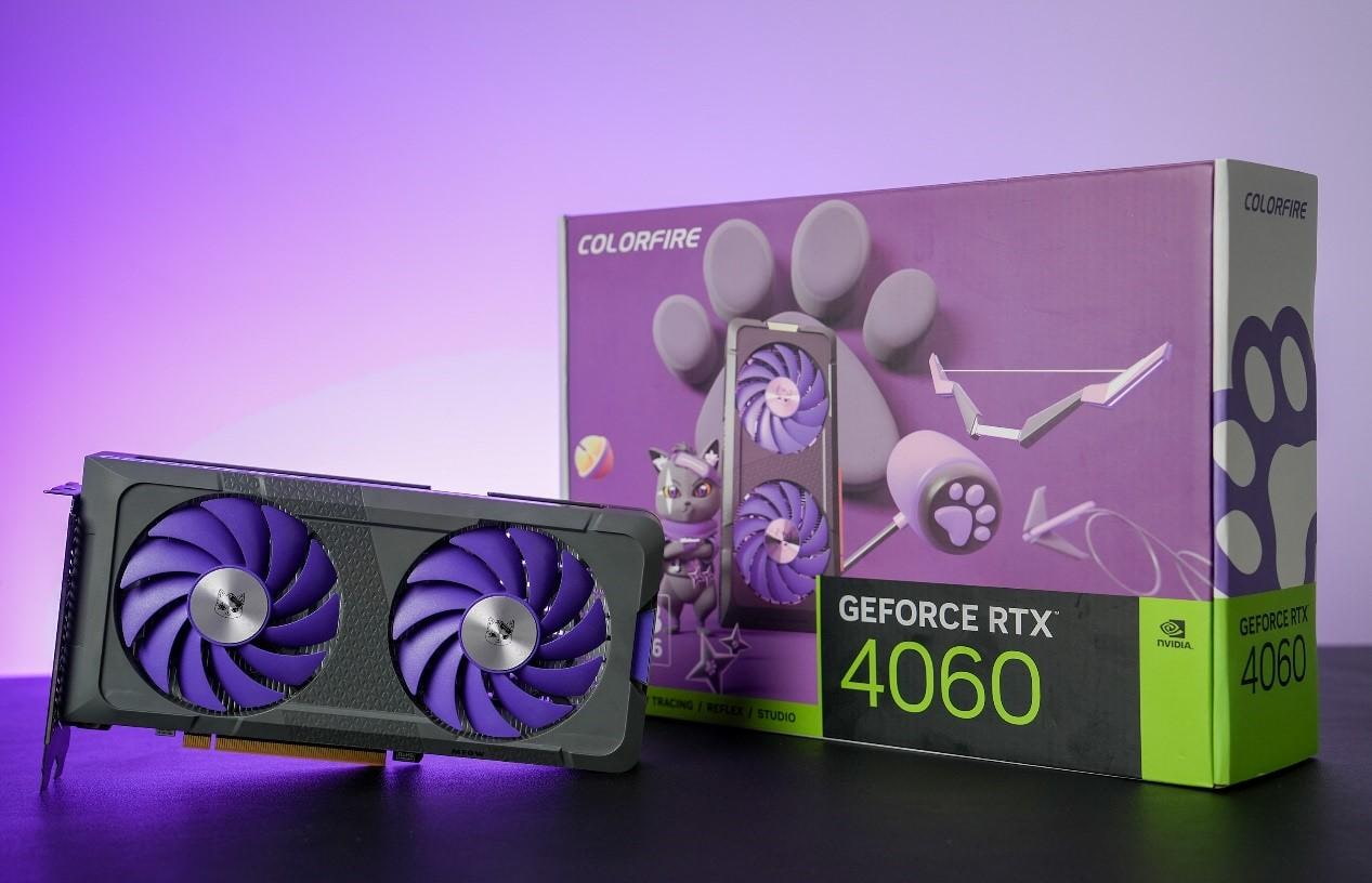 GeForce RTX 4060 暗影紫