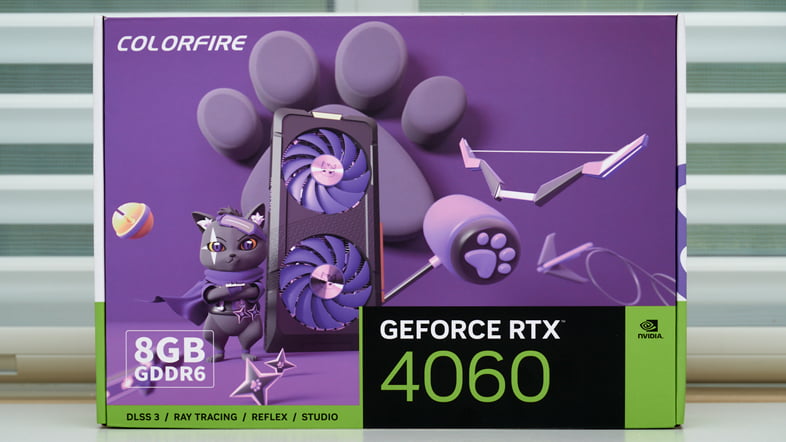 GeForce RTX 4060 暗影紫