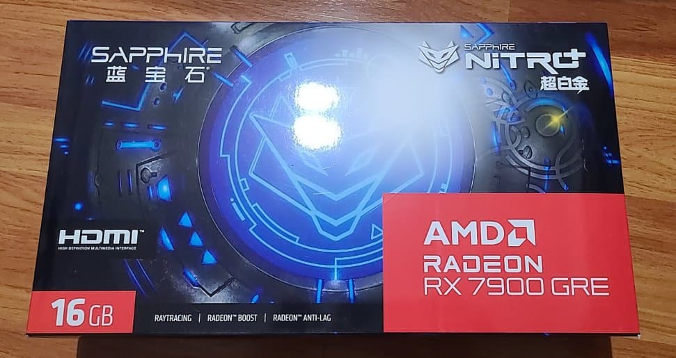 Sapphire NITRO+ Radeon RX 7900 GRE