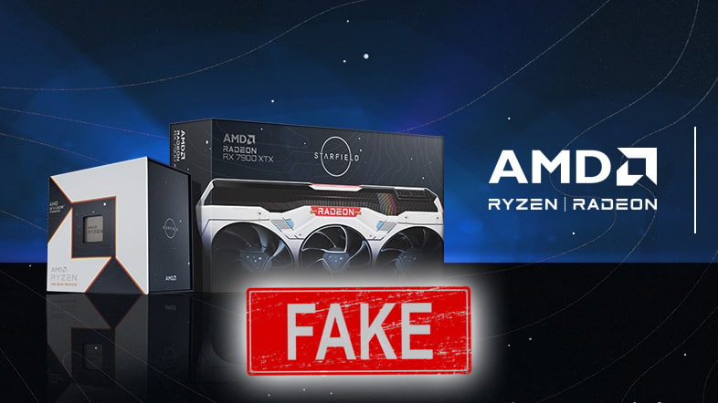 Ryzen / Radeon Starfield Editionの偽キャンペーン