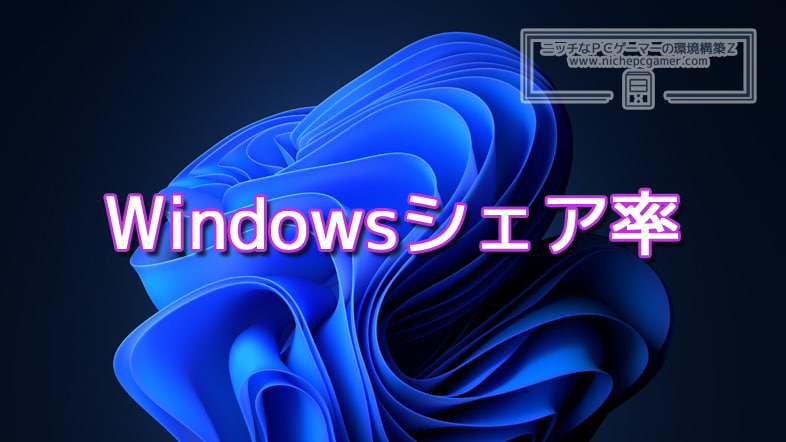 Windowsシェア率