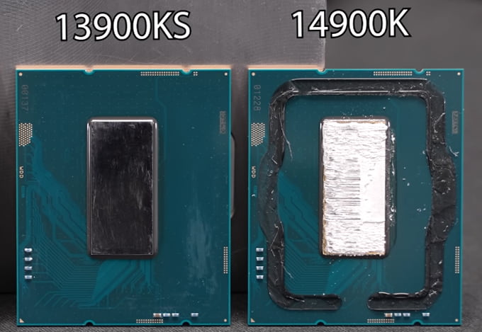 左: Core i9-13900KS / 右: Core i9-14900K