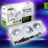 ASUS TUF Gaming GeForce RTX 4070 Ti White OC Edition 12GB GDDR6X