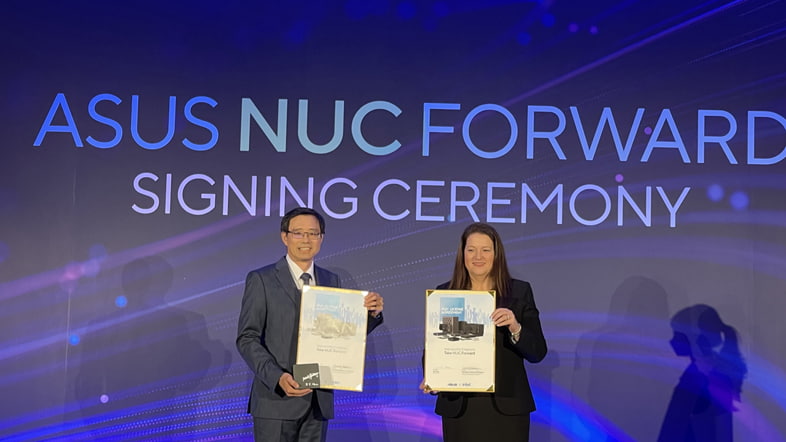 IntelとASUS、NUCの契約を正式に締結