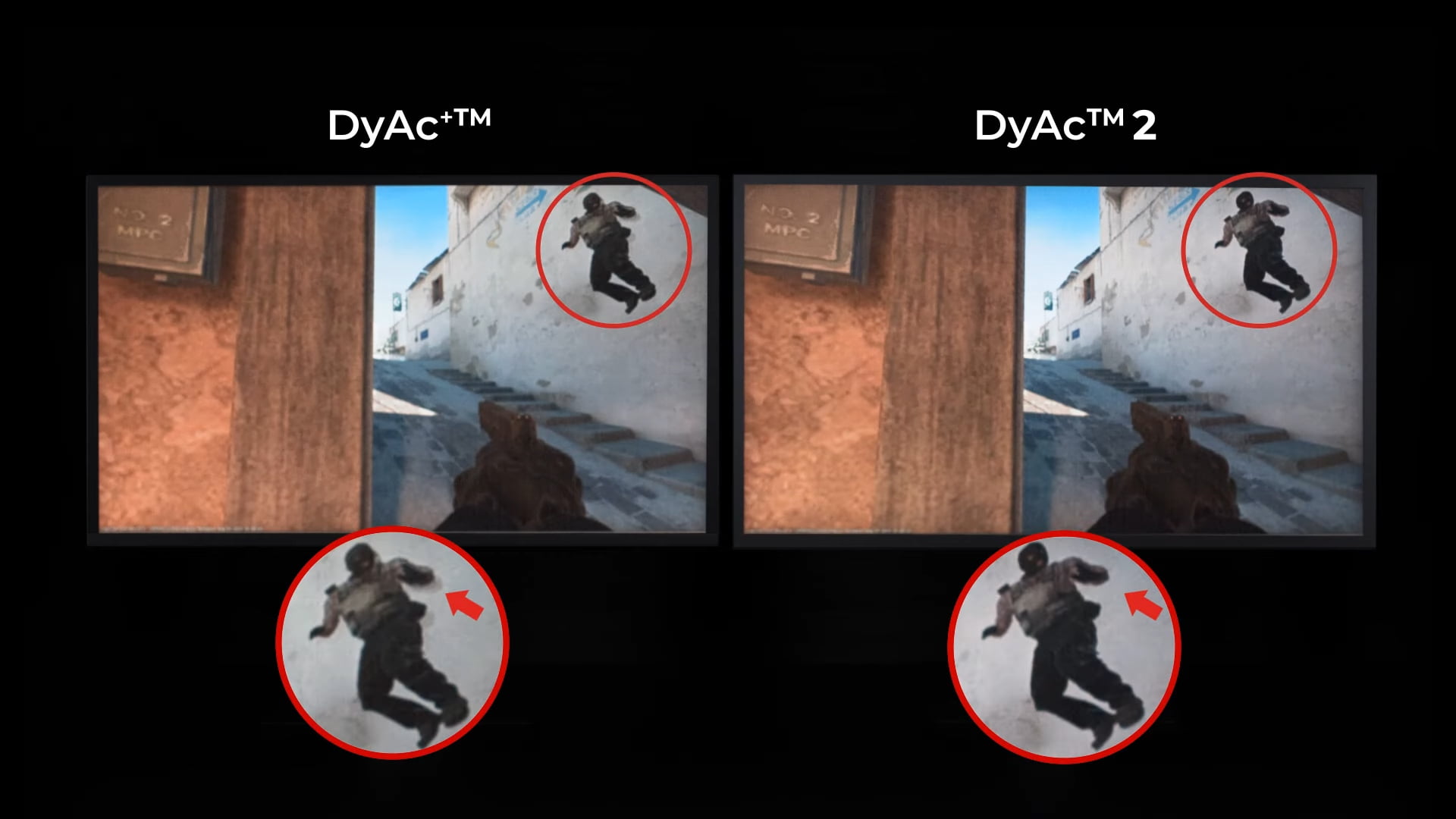 DyAc+ vs. DyAc 2